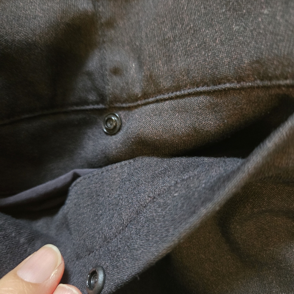 Lululemon Commission Pant Slim Wool Heathered Black Size 30 Mens - Picture 15 of 15